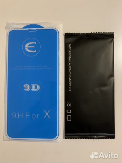 Стекло для iPhone X новое