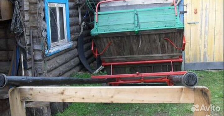 Телега конная самосвальная