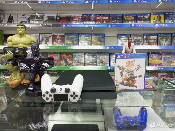 PS 4 slim + Rocket Arena - Обмен