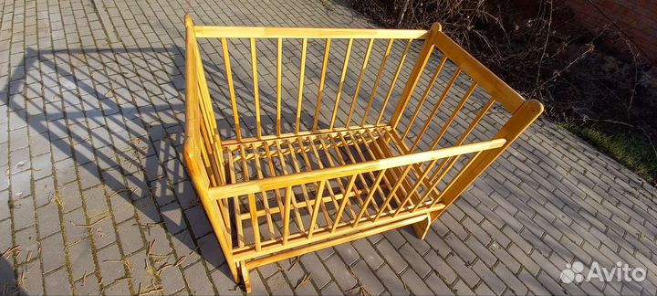 Детская кровать качалка