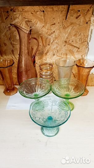 Вазы графины конфетницы