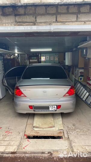 Лип спойлер kia spectra