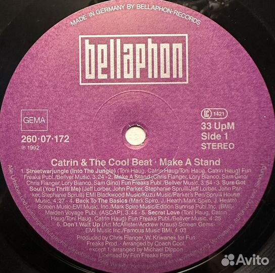 Catrin & The Cool Beat – Make A Stand (Германия 19