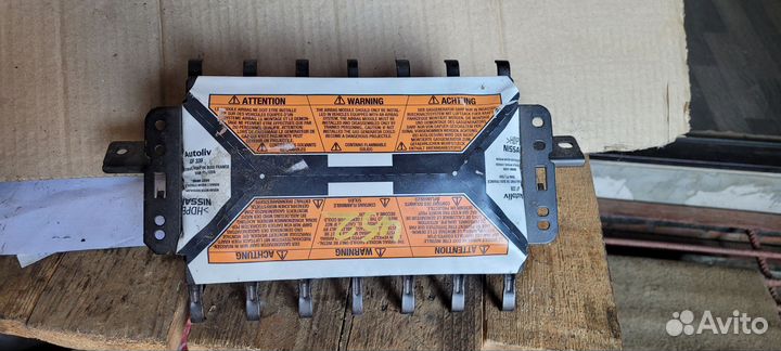 Аэрбег пассажира nissan qashqai j10