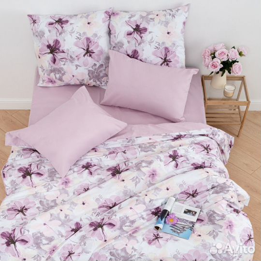 Постельное белье Сатин Nuance Mist