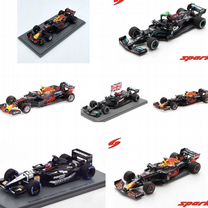 Модели F1 L.Hamilton,M. Verstappen,F.Alonso 1/43