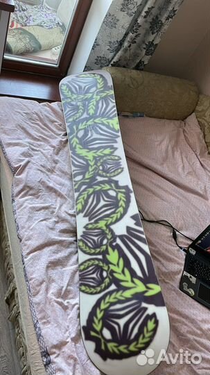 Сноуборд Atomic Alibi 165 + крепления