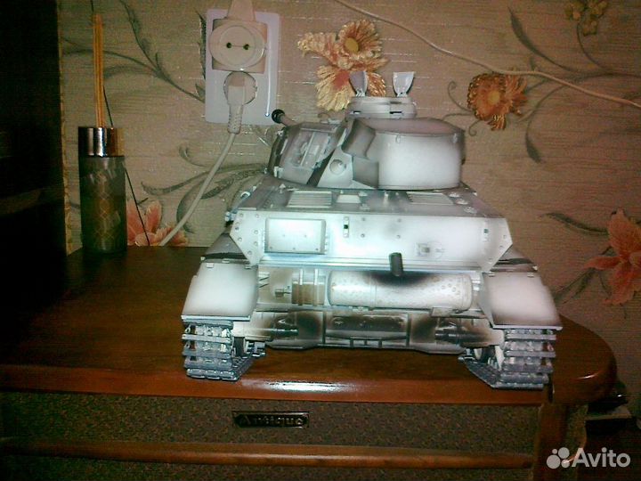 Радиоуправляемый немецкий Танк Panzer IV из метала