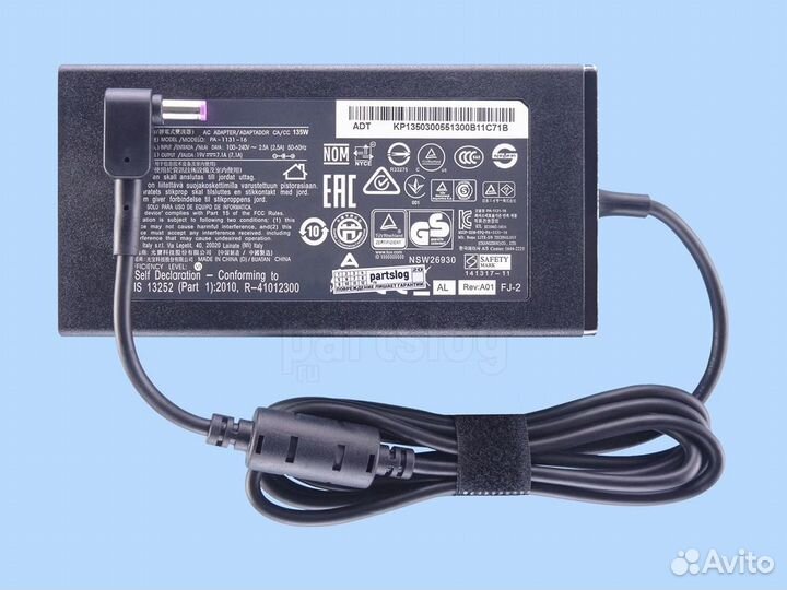 Блок питания Acer 19V 7.1A 5.5x1.7mm 135W