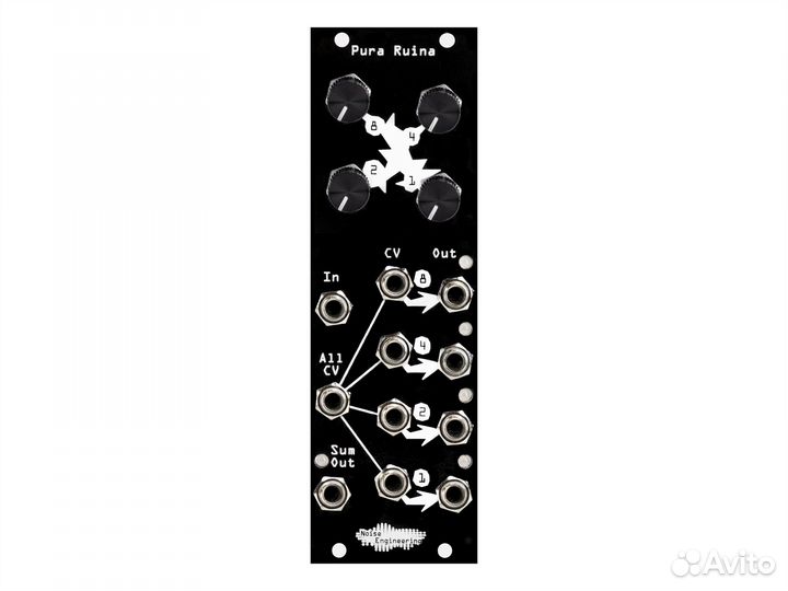 Noise Engineering Pura Ruina black