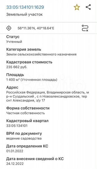Участок 14 сот. (СНТ, ДНП)