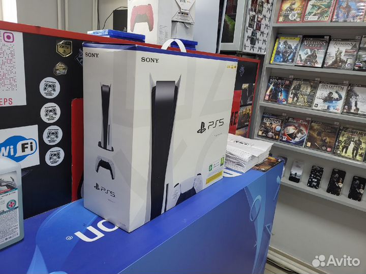 PlayStation 5 с дисководом новая 1 год гарантия