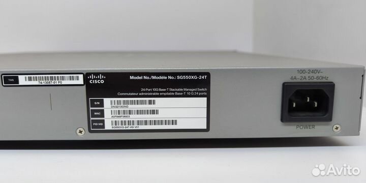 Коммутатор Cisco SG550XG-24T-K9 б\у с гарантией