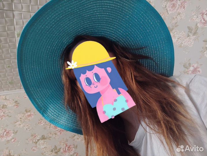 Женская летняя соломенная шляпа