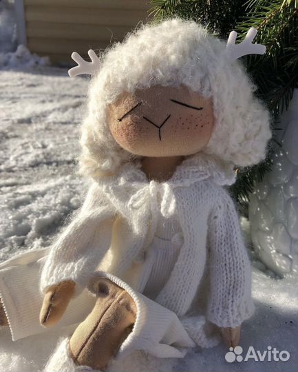 Интерьерная кукла тильда