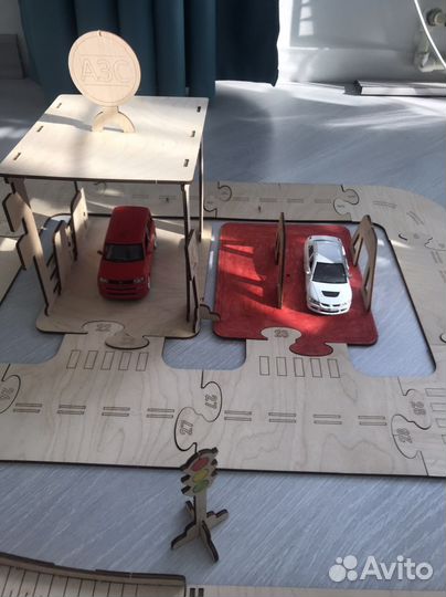 Деревянный автотрэк