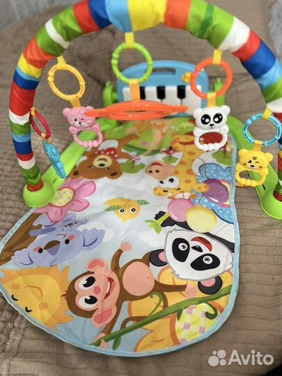 Развивающий коврик с пианино