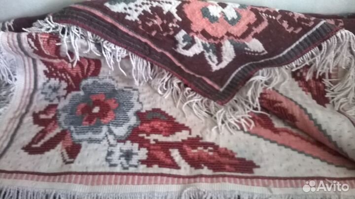 Скатерть старая 150х150.Гобелен,двухсторонний рис