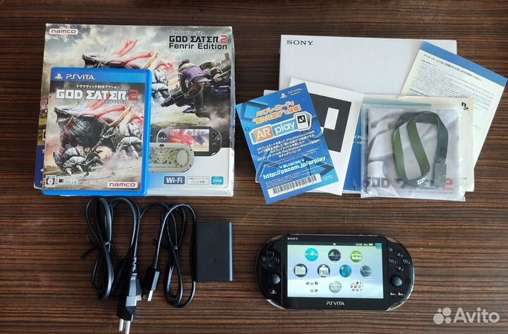 PS Vita Slim 2000 God Eater 2 Limited