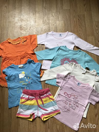 Вещи пакетом на девочку 92 98