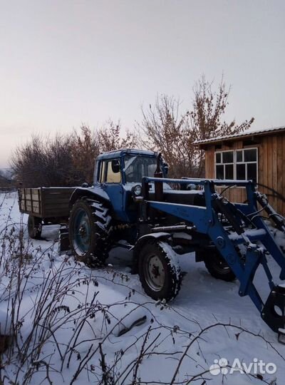 Работа трактором