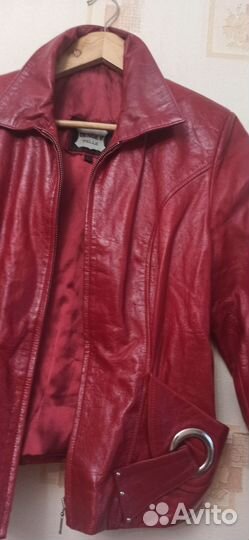Куртка кожаная женская 46 48