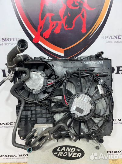 Радиатор в сборе/кассета радиаторов Land Rover Dis