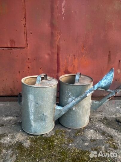 Лейка садовая оцинкованная