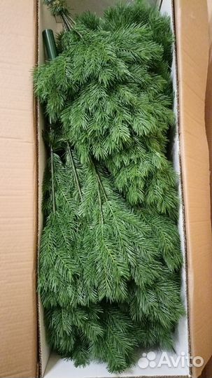 Ель искусственная Вирджиния 1,8м Литая