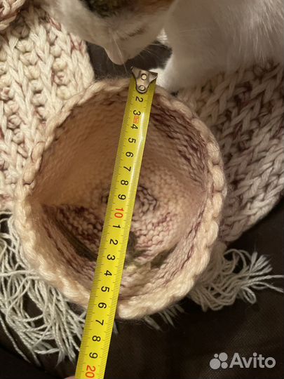 Шапка с шарфом