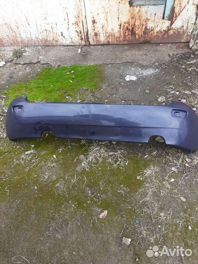 Бампер задний калина 1 хэтчбек