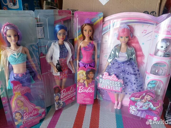 Барби новые extra, mtm, fashionistas, bmr, looks