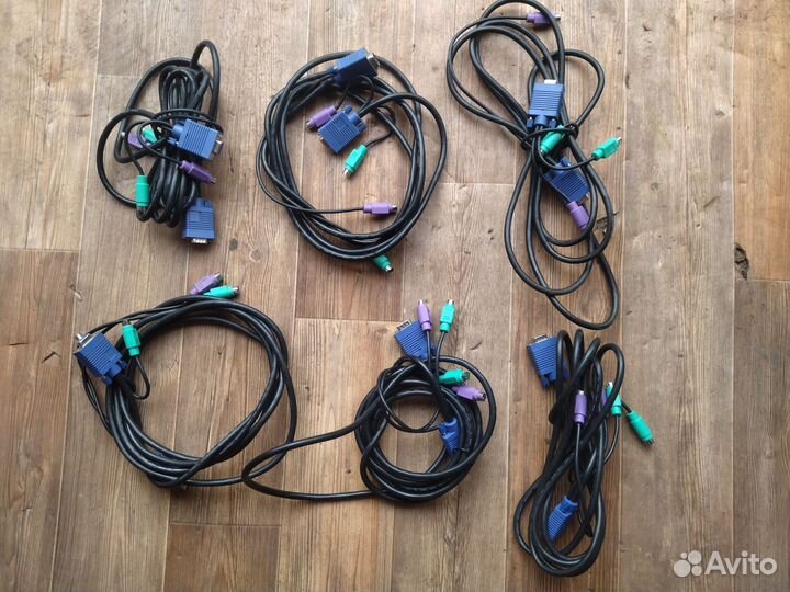 Компьютерные провода и kvm