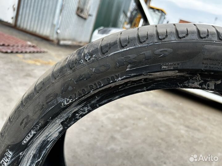 Pirelli Cinturato P7 245/40 R19 и 275/35 R19 100Y