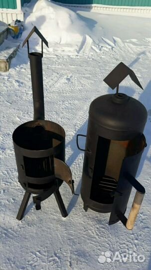 Печка-коптильня