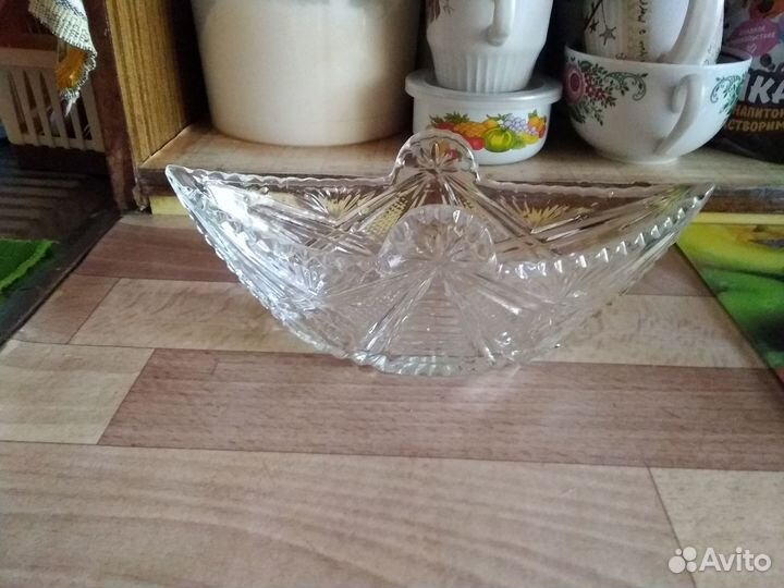 Салатники и пиалы из хрусталя СССР