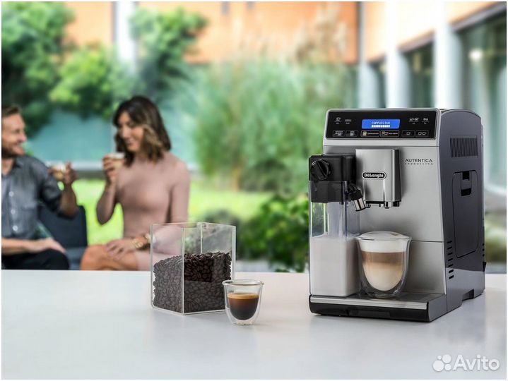 Кофемашина De'Longhi Autentica etam 29.660 SB, сер