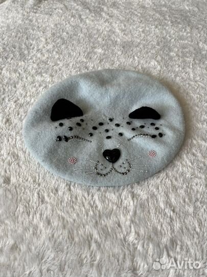 Берет для девочки 52-54 см