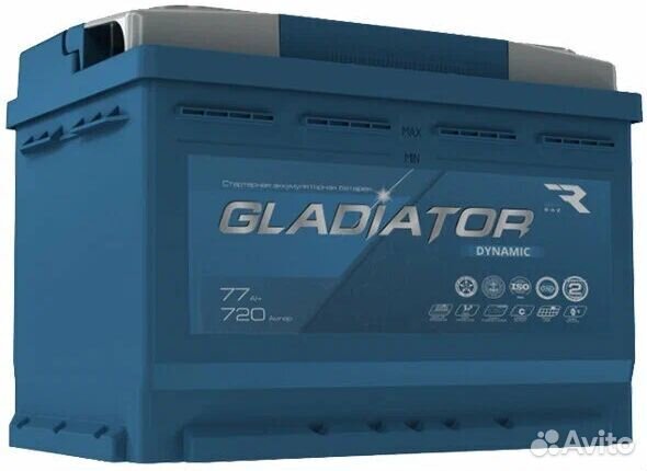 Аккумулятор автомобильный gladiator Dynamic