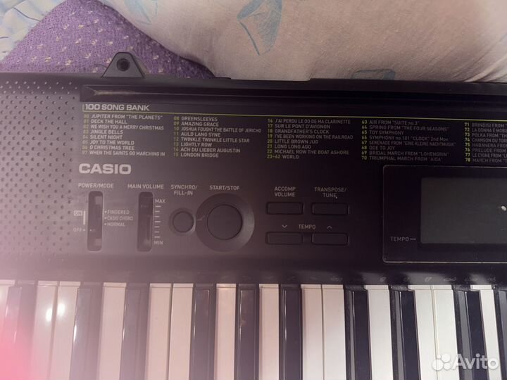 Синтезатор casio ctk-1100