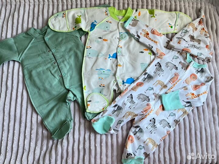 Комплект вещей на мальчика 56-62