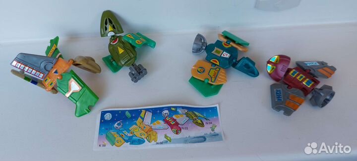 Киндеры. Игрушки. Полные серии