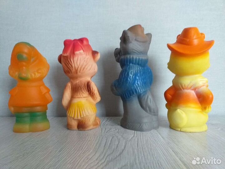 Резиновые игрушки СССР