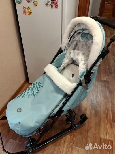 Санки коляска ника