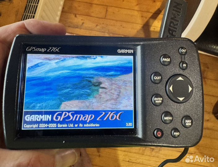 Навигатор картплоттер Морской Garmin 276 c