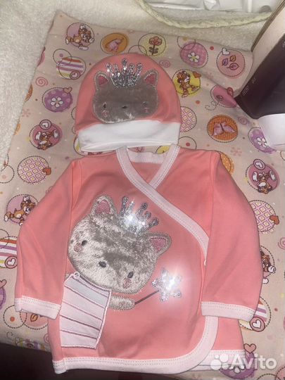 Набор платьев 4 штук для малышки 56-62