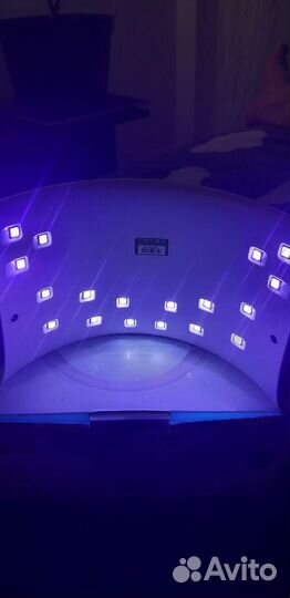 Лампа для ногтей 2в1 led/uv