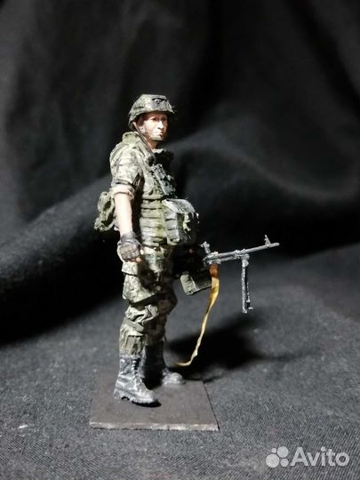 Сборная модель, российский пулеметчик 1/35