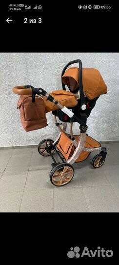 Коляска luxmom 608-2 3 в 1