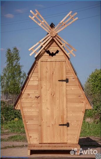 Уличный туалет с установкой